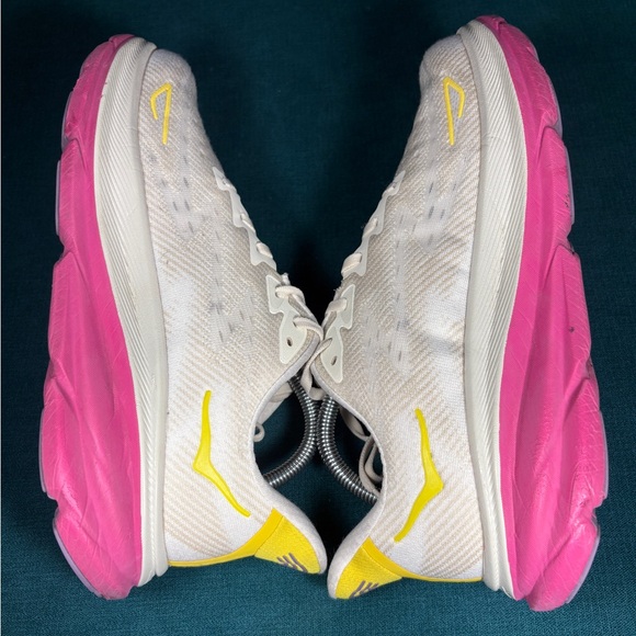 Hoka One Clifton 9 multicolor shoes women’s size 10 - Picture 5 of 8